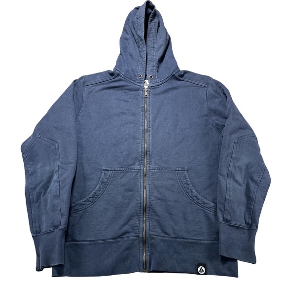 American Giant Other - American Giant Hoodie Mens XL Blue Full Zip Fleece Sweatshirt Cotton Made In USA
